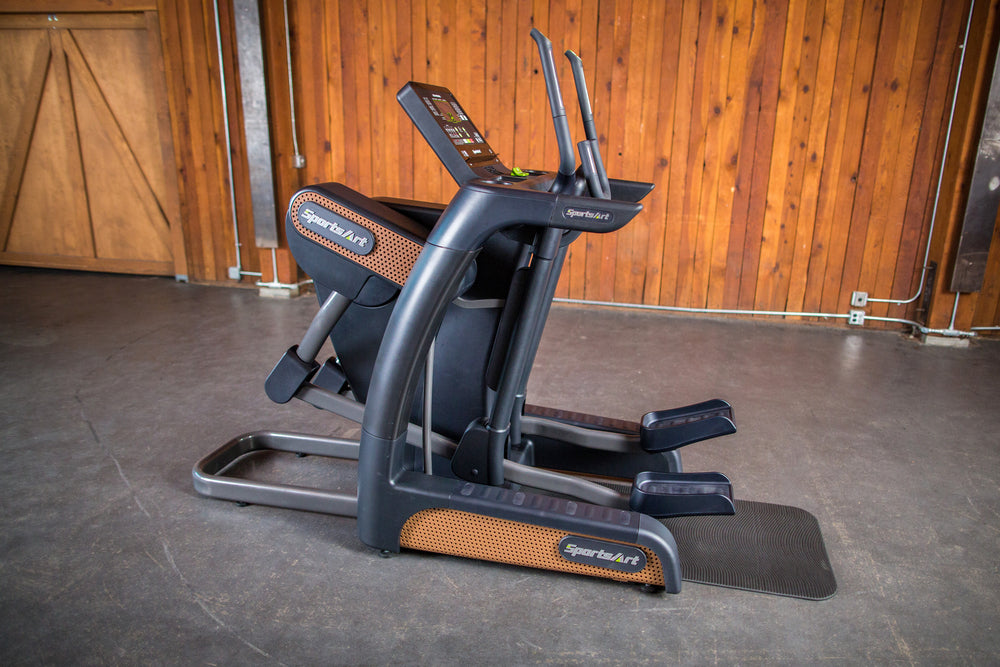 SportsArt V886 Verso Cross Trainer – 3-in-1 Self-Powered Hybrid Trainer with Adjustable Stride and Full-Body Motion