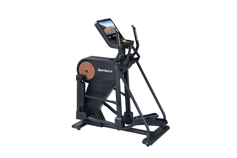 SportsArt- E866 Status Senza Front-Drive Elliptical with 16" Touchscreen Display