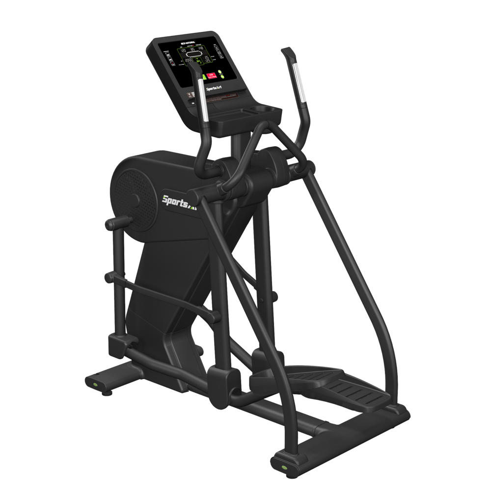 SportsArt E863 Prime Front-Drive Elliptical with Self-Powered Design and Smooth Low-Impact Stride
