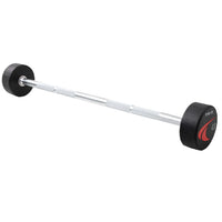 Round Fixed Straight Bar 20-110 LB. Set (Urethane)