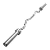 Stainless EZ Curl Gym Bar