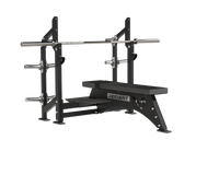 Olympic Bench Press w/Plate Storage