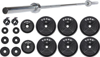 2″ Cast Iron Olympic Weight Plate Set (400lb)