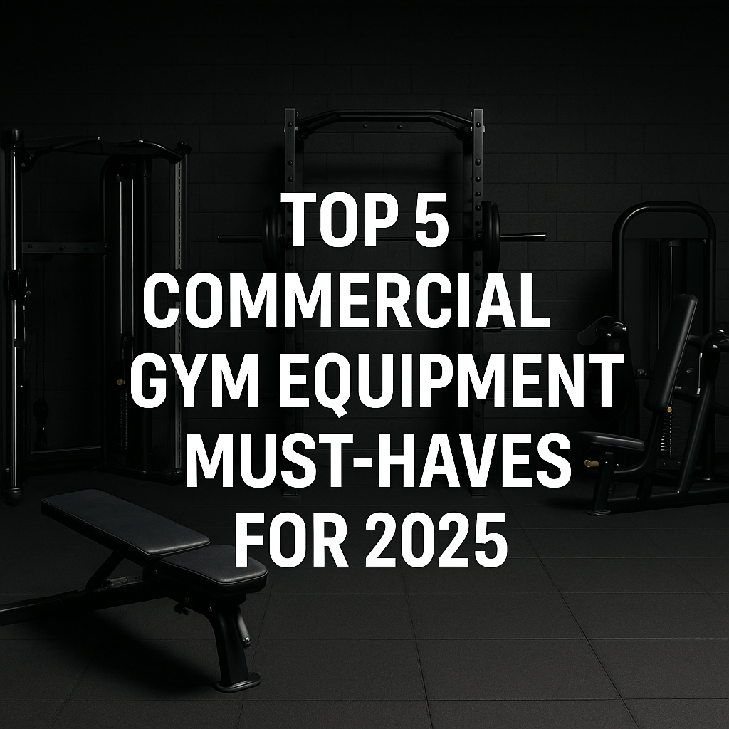 Top 5 Commercial Gyms Must Haves For 2025
