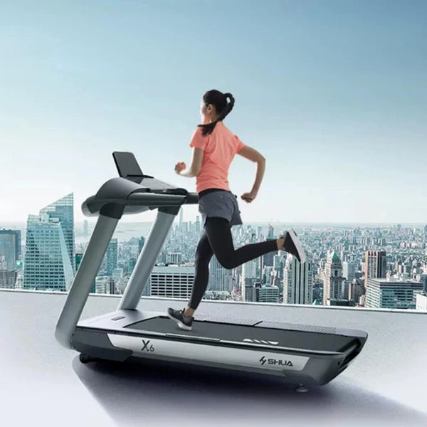 X6 Light Commercial Treadmill - Muscle D Fitness - LED Console