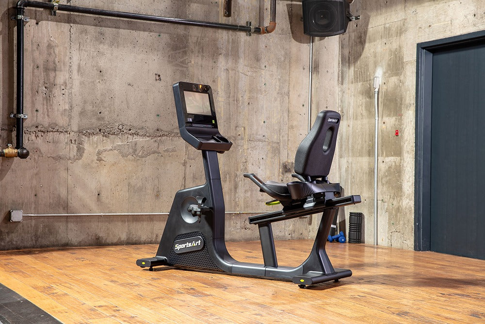 SportsArt C574R-13″ Elite Recumbent Cycle with 13″ Touchscreen