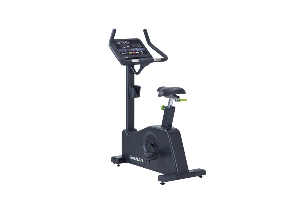 SportsArt C565U Upright Cycle – Light Commercial Upright Bike with Advanced Comfort and Self-Powered Design