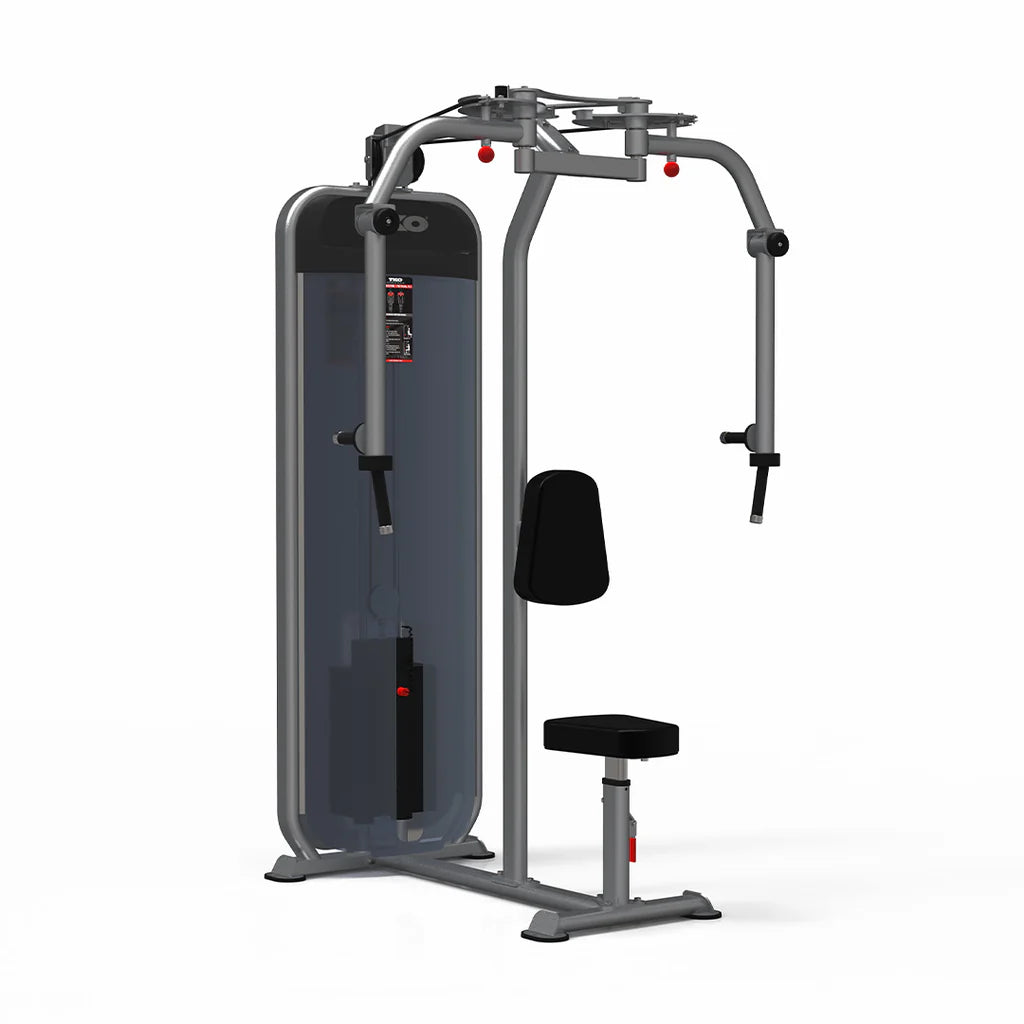 TKO Achieve Dual Pec Deck / Rear Delt – Compact Chest Fly & Reverse Fly Station with 170 lb Stack