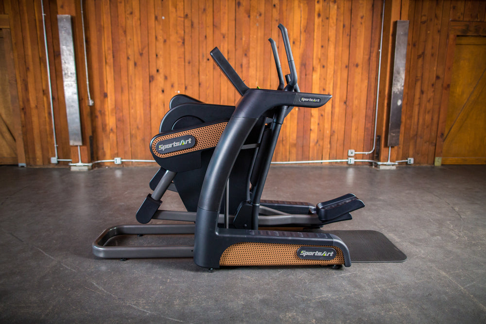 SportsArt V886 Verso Cross Trainer – 3-in-1 Self-Powered Hybrid Trainer with Adjustable Stride and Full-Body Motion