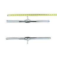 Rotating D-Handle Lat Bar Cable Attachment by Muscle D Fitness – 24"