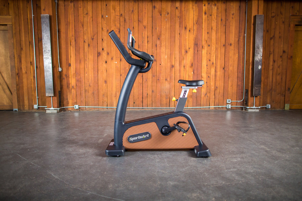 SportsArt C576U Upright Cycle – Self-Powered Commercial Upright Bike with Enhanced Comfort and Durability