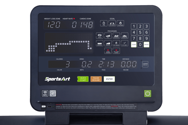 SportsArt T663 Essentials ECO-NATURAL™ Treadmill with 16″ Touchscreen