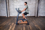 SportsArt C576U-16″ Status SENZA Upright Cycle with 16" Touchscreen
