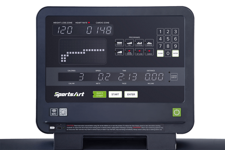SportsArt T661 Essentials ECO-NATURAL™ Treadmill – Compact Commercial Design