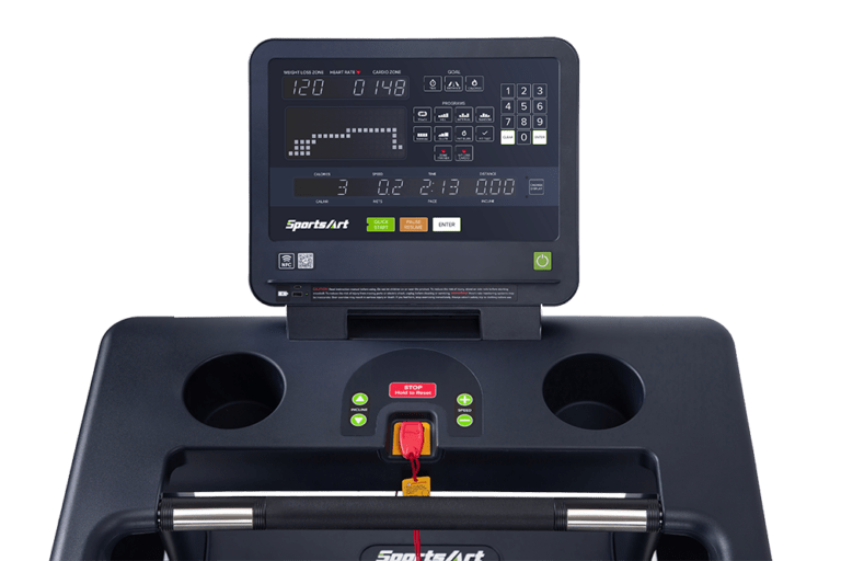 SportsArt T665 Treadmill – Premium Commercial Treadmill with 19” Touchscreen and Maximum Comfort