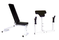 Pro Series 210 With 206ID Bench plus 201 Curl Attachment