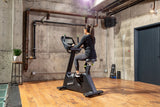 SportsArt C574U-13″ Upright Cycle – Commercial Self-Powered Upright Bike with 13” Touchscreen Console