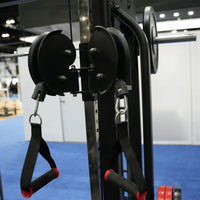 Muscle D Fitness Dual Adjustable Pulley Smith Combo – Full Body Trainer