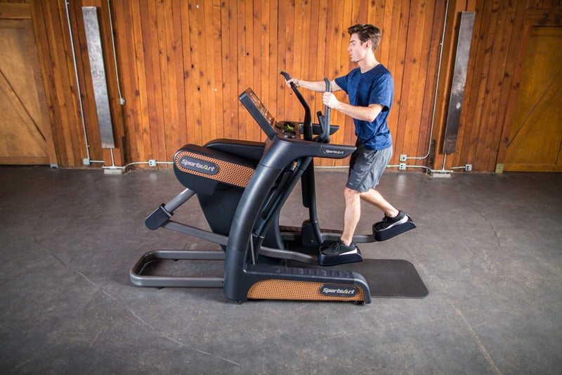 SportsArt V886 Verso Cross Trainer – 3-in-1 Self-Powered Hybrid Trainer with Adjustable Stride and Full-Body Motion
