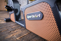 SportsArt C576R-16″ Status Recumbent Cycle – ECO-NATURAL with 16″ SENZA™ Touchscreen