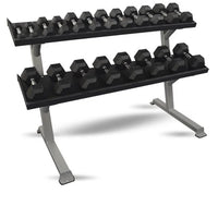 69" 2-Tier Dumbbell Rack