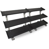 108" 3-Tier Dumbbell Rack System
