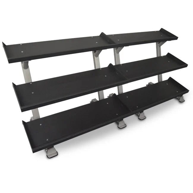 108" 3-Tier Dumbbell Rack System