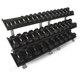 108" 3-Tier Dumbbell Rack System