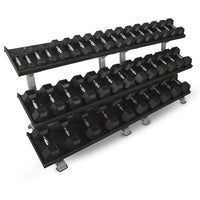 108" 3-Tier Dumbbell Rack System