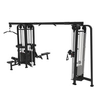 5 Stack Megatron Standard Jungle Gym 2 Colors - Muscle D Fitness - Sturdy Commercial-Grade, Lat Pull, Low Row, Functional Column
