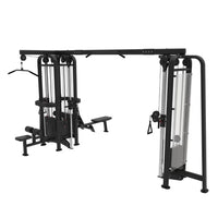 5 Stack Megatron Standard Jungle Gym 2 Colors - Muscle D Fitness - Sturdy Commercial-Grade, Lat Pull, Low Row, Functional Column