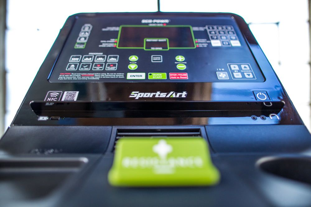 SportsArt – G876 status ECO-POWR elliptical front-drive commercial elliptical with Self-powered Technology.