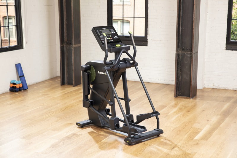 SportsArt G866 Front-Drive Elliptical – ECO-NATURAL™ Self-Powered Commercial Elliptical With Low-Impact, Full-Body Motion