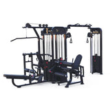 5 Stack Megatron Compact Multi-Gym - Muscle D Fitness - Lat Pull, Low Row, Bench Press, Lat Pull, Leg Ext / Curl