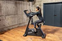 SportsArt C574U-13″ Upright Cycle – Commercial Self-Powered Upright Bike with 13” Touchscreen Console