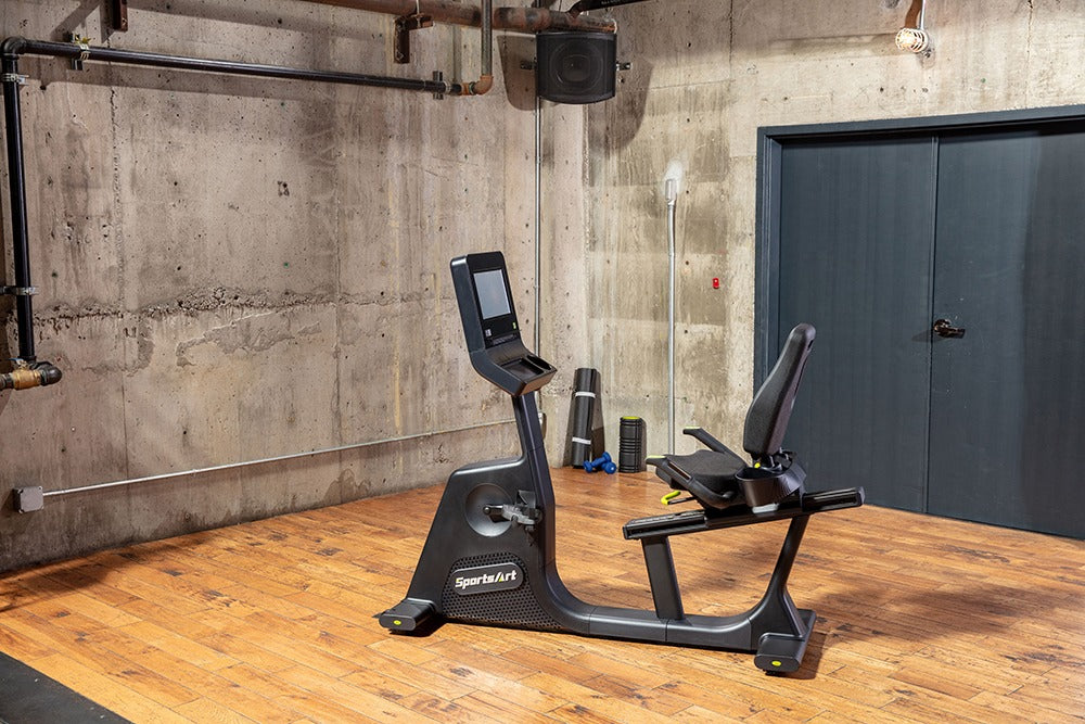 SportsArt C574R-13″ Elite Recumbent Cycle with 13″ Touchscreen