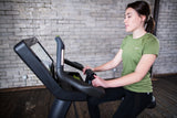 SportsArt C576U-16″ Status SENZA Upright Cycle with 16" Touchscreen