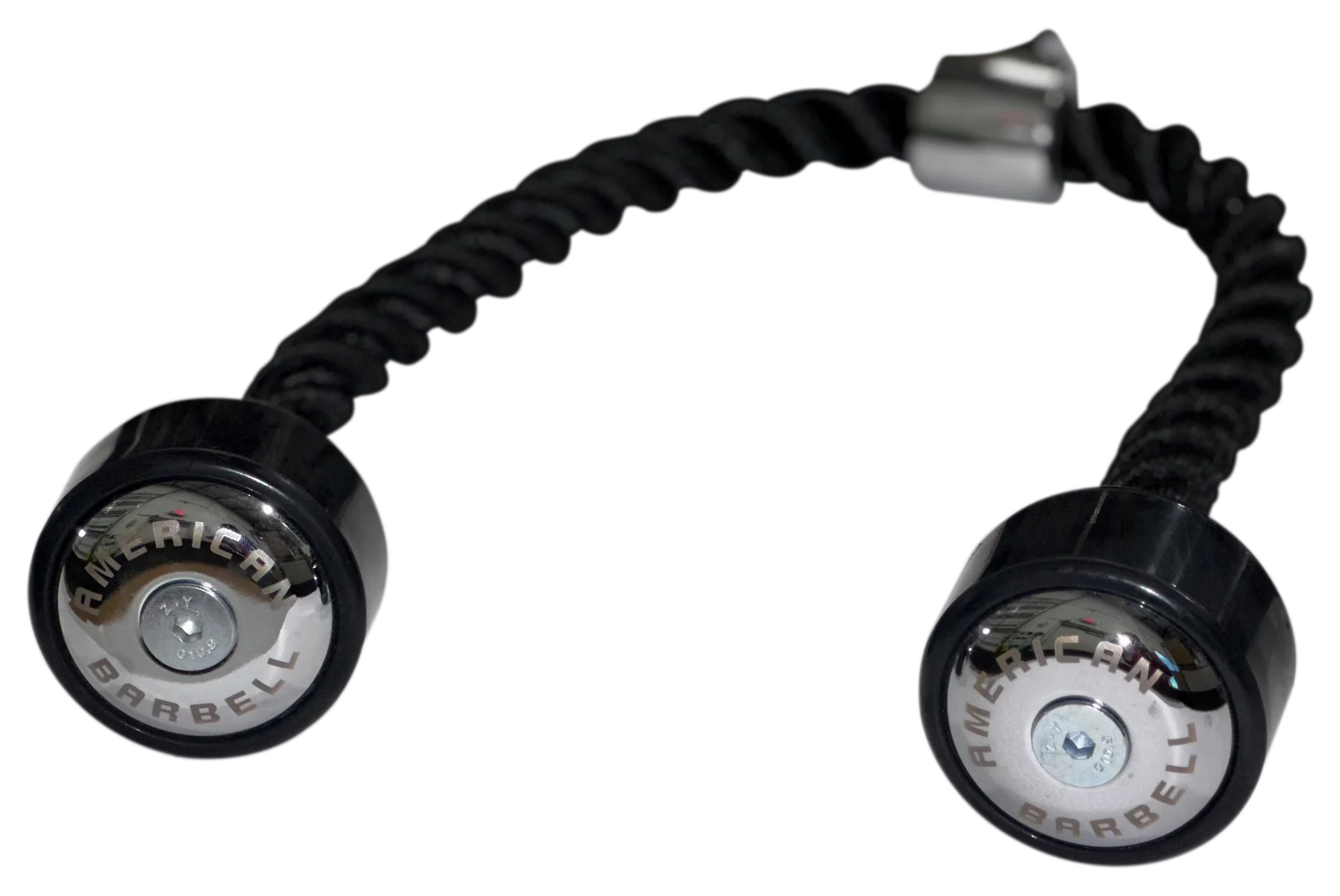 Triceps Press Down Rope Cable Attachment with Rubber Ends
