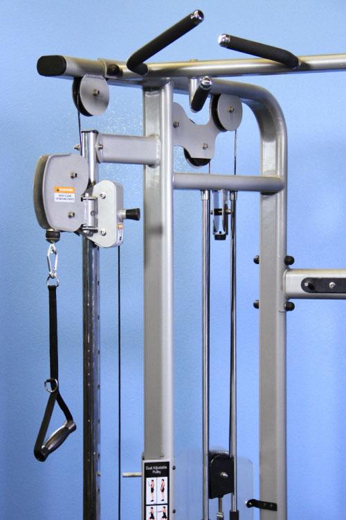 Muscle D Fitness Dual Adjustable Pulley – Two Stack Cable Machine