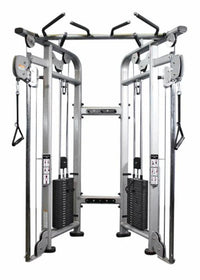 Muscle D Fitness Dual Adjustable Pulley – Two Stack Cable Machine