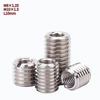 Stainless Steel Inner And Outer Tooth Nuts With Straight Grooves