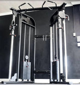Muscle D Fitness Dual Adjustable Pulley – Two Stack Cable Machine