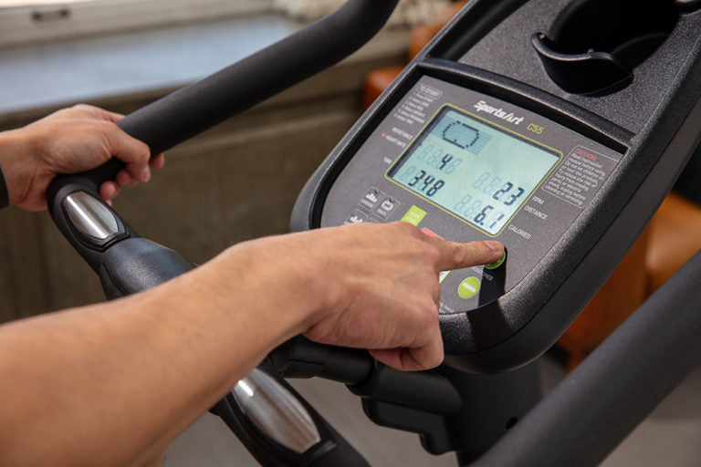 SportsArt C55U Upright Cycle – Residential Upright Bike with Ergonomic Comfort and Quiet Magnetic Resistance
