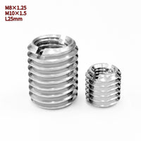 Stainless Steel Inner And Outer Tooth Nuts With Straight Grooves