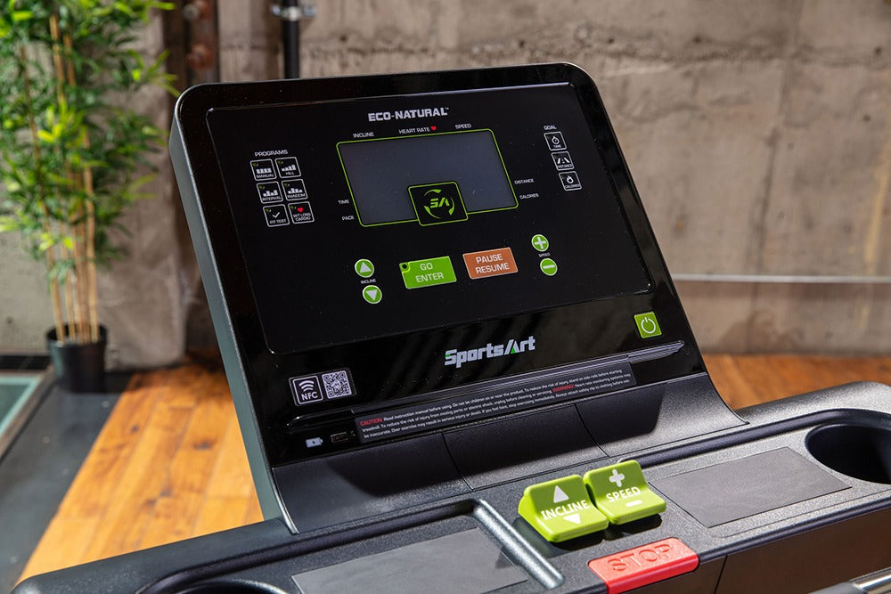 SportsArt T674L Elite ECO-NATURAL™ Treadmill – Extended Deck Commercial Model