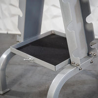 Accessory Rack - Muscle D Fitness - Sturdy Cable Attachment Storage (Rack Only)