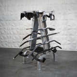 Accessory Rack - Muscle D Fitness - Sturdy Cable Attachment Storage (Rack Only)