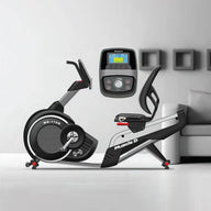 Light Commercial Recumbent Bike - Muscle D Fitness - LED Display