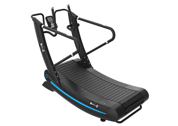 Commercial Self Powered Curve Treadmill - Muscle D Fitness - Standalone