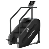 Commercial Stair Climber - Stepmill - LED Screen - Muscle D Fitness - Durable - Black